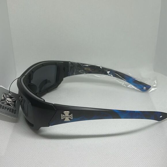 Choppers Padded Flame Lens Sunglasses - Picture 3 of 3